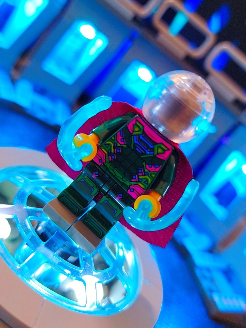 Spiderman Mysterio Minifigure Lego Compatible